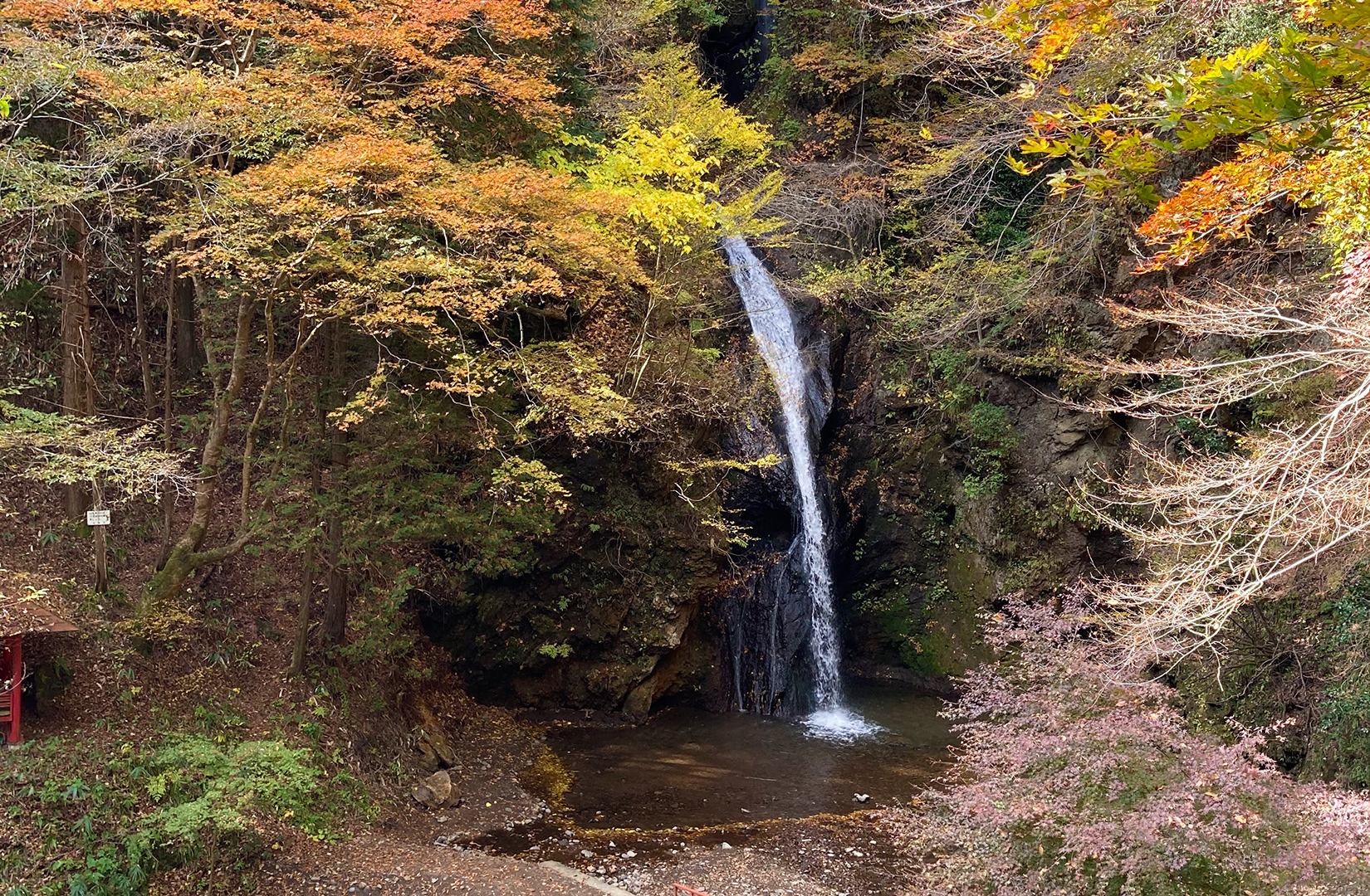 観音山不動の滝